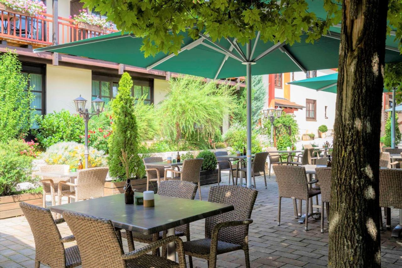 Hotel Brauerei Gasthof Hoehn เมมเมลส์ดอร์ฟ ภายนอก รูปภาพ